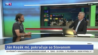 HOSŤ V ŠTÚDIU: Futbalový tréner J. Kozák ml. o hre Slovana