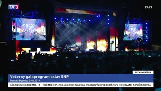 Večerný galaprogram osláv SNP
