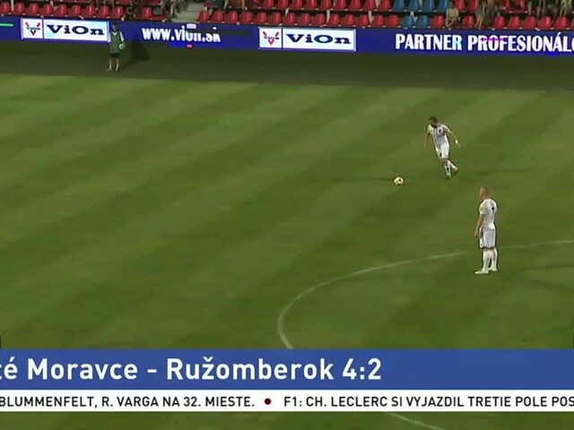 Ružomberok sa trápi, od Zlatých Moraviec inkasoval štyri góly