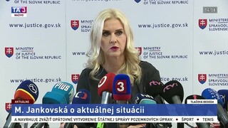 TB štátnej tajomníčky M. Jankovskej o jej kauze a rozhodnutí odstúpiť