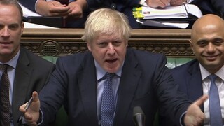 Záznam vystúpenia premiéra B. Johnsona v britskom parlamente