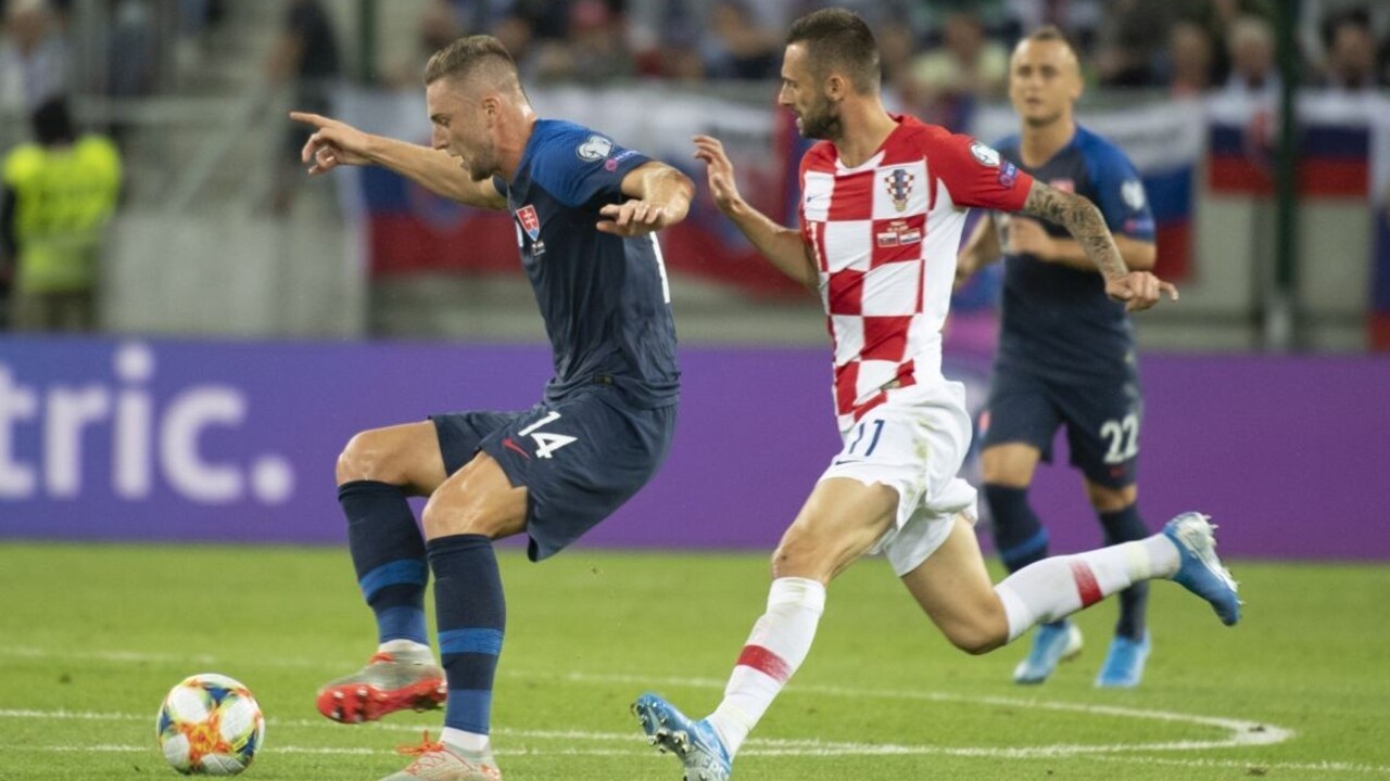 Zápas skončil debaklom. Chorváti našim futbalistom uštedrili štyri góly