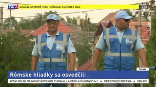 Rómovia vnímajú hliadky pozitívne, problém je s ich financovaním