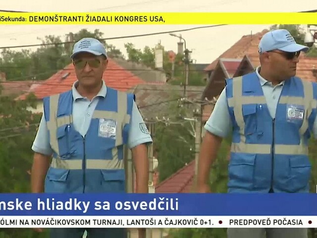 Rómovia vnímajú hliadky pozitívne, problém je s ich financovaním