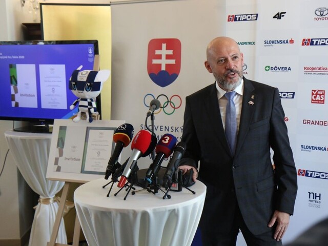 Siekel podpísal prihlášku na budúcoročné OH v Tokiu