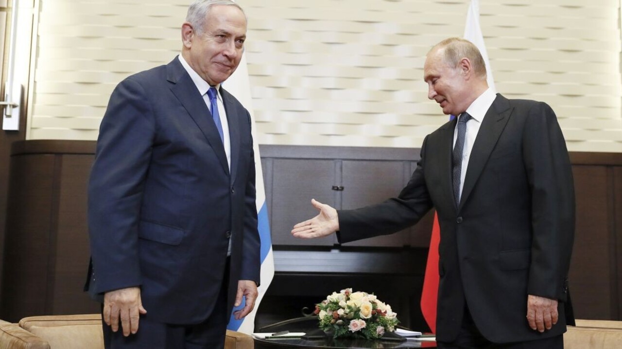 Netanjahu zavítal do Ruska, podpory od Putina sa nedočkal