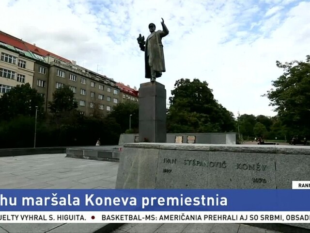 Sochu sovietskeho maršala v Prahe premiestnia. Nehoráznosť, tvrdia Rusi