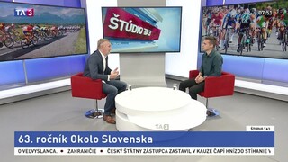 ŠTÚDIO TA3: Prezident SZC P. Privara o pretekoch Okolo Slovenska