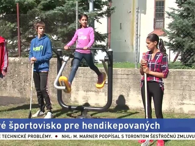 Postavili areál pre hendikepovaných, pomôže deťom rozvíjať sa