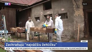 „Najväčšia žehlička“ sa dočkala opravy, v Brezne sa pustili do jej záchrany