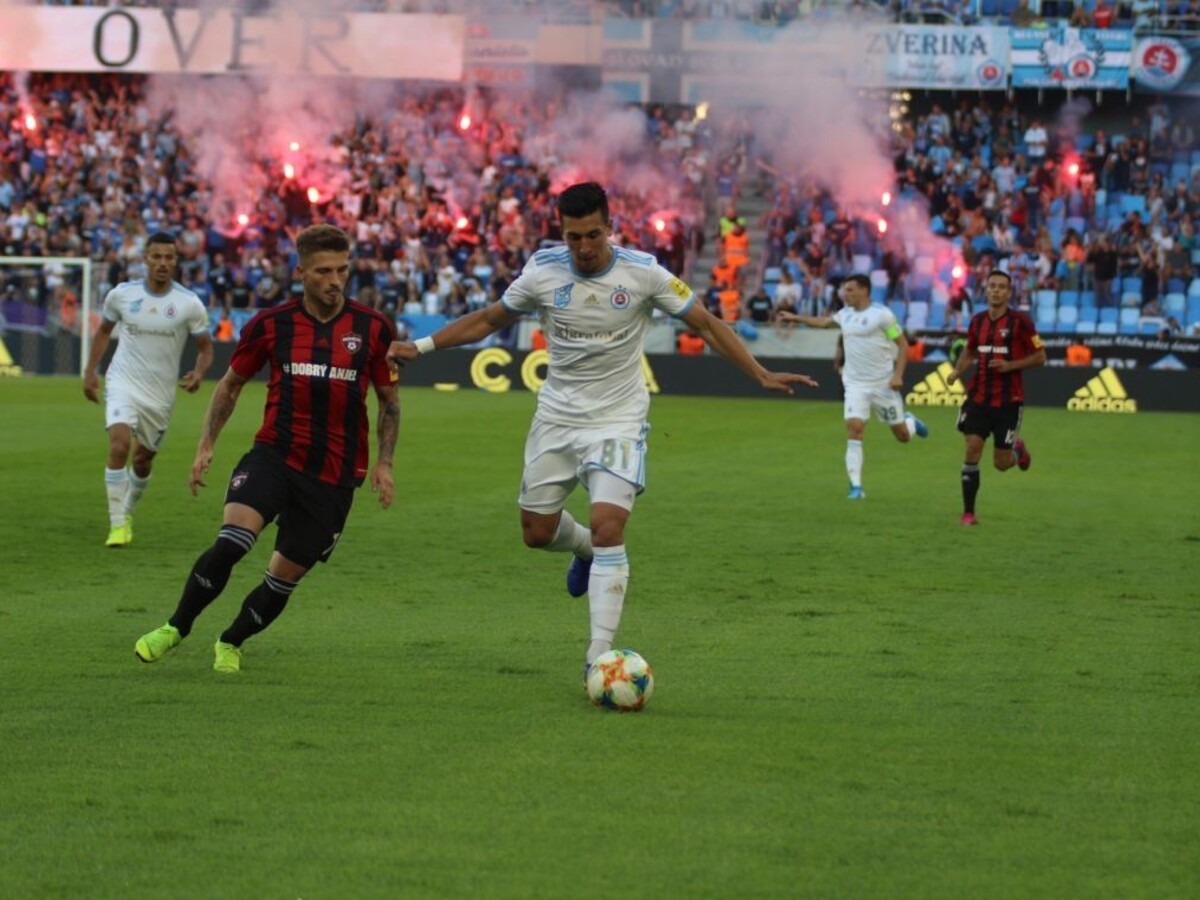 Slovan triumfoval na Tehelnom poli, Spartak dostal dva góly