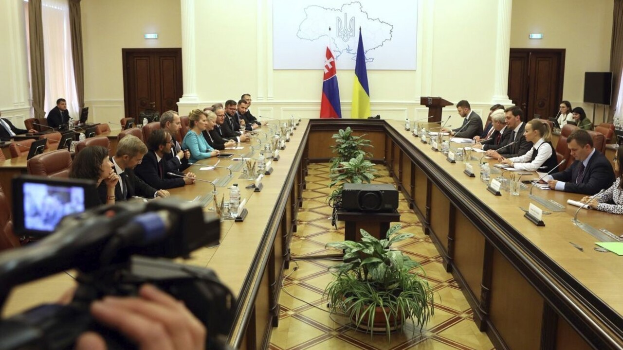 Čaputovú prijal ukrajinský premiér, hovorili o korupcii i pašeráctve