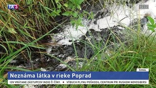 Do rieky vytekala neznáma látka, hasiči znečisťovanie zastavili
