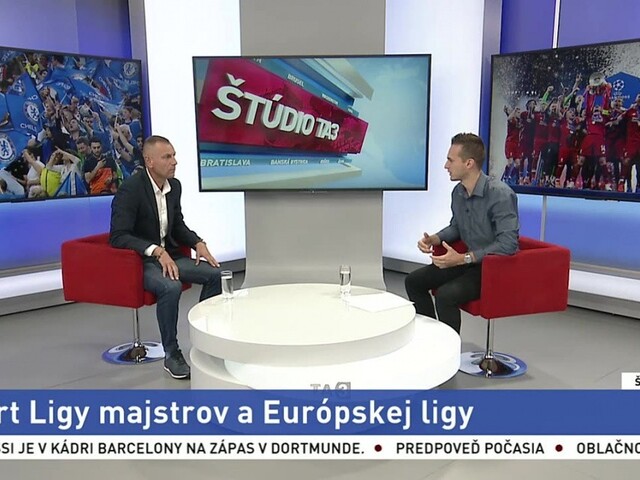 ŠTÚDIO TA3: Tréner M. Hýll o štarte Ligy Majstrov a Európskej ligy