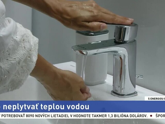 Ako neplytvať teplou vodou