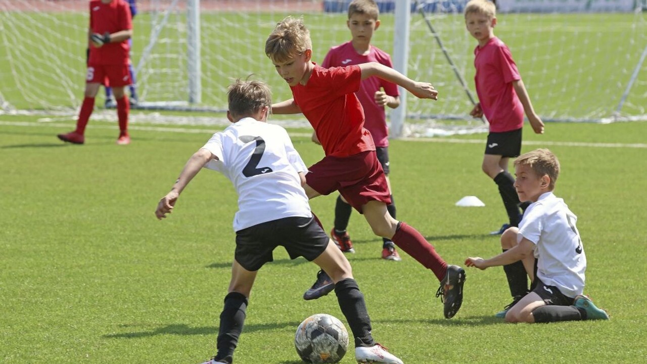 deti šport futbal 