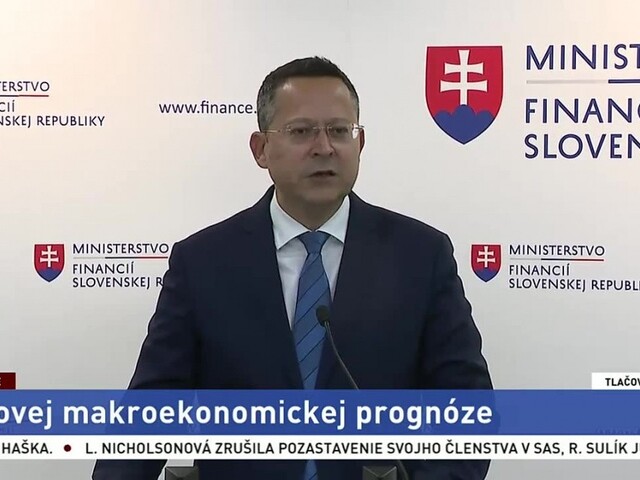 TB ministra financií L. Kamenického a E. Hagara o makroekonomickej prognóze