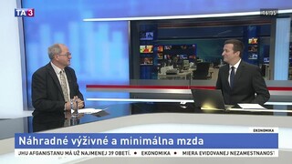 HOSŤ V ŠTÚDIU: V. Páleník o výživnom a minimálnej mzde