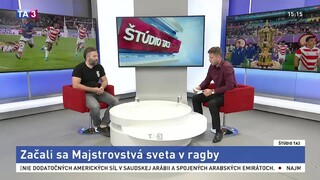 ŠTÚDIO TA3: Bývalý hráč M. Mikuláš o MS v ragby