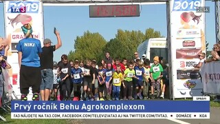 Na 1. ročníku Behu Agrokomplexom sa zúčastnili stovky bežcov