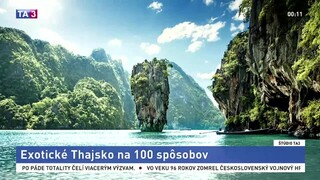 ŠTÚDIO TA3 Za Hranicami: N. Fedorová a M. Šmátrala o Thajsku