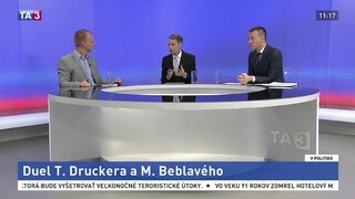 Duel Beblavého a Druckera: Vedia si predstaviť spoluprácu?