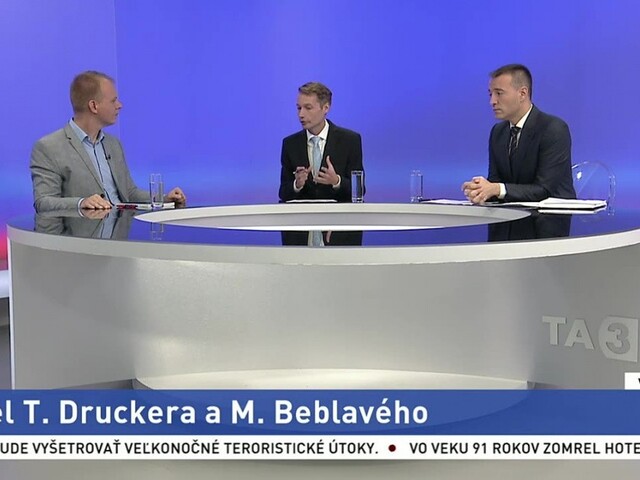 Duel Beblavého a Druckera: Vedia si predstaviť spoluprácu?