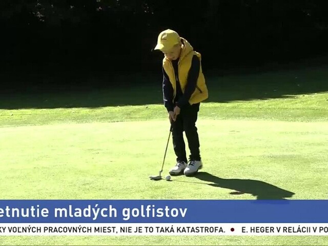 Nádejné golfové talenty si zmerali sily na turnaji juniorov