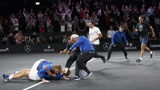 Tím Európy tretíkrát po sebe ovládol tenisový turnaj Laver Cup