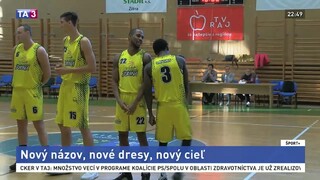 Nový názov, dresy i cieľ. Basketbalisti Žiliny chcú byť v top štvorke