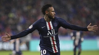 Neymar strelil jediný gól, Paris Saint-Germain zdolal Lyon 1:0