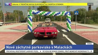 Malacky majú nové parkovisko, obsadenosť môžu ľudia sledovať mobilom