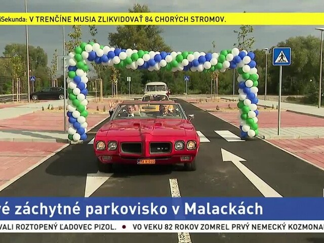 Malacky majú nové parkovisko, obsadenosť môžu ľudia sledovať mobilom