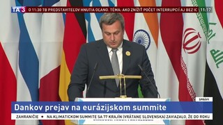 Dankov prejav na eurázijskom summite
