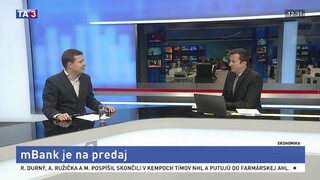 Odborník na financie Ľ. Kačalka o predaji mBanky