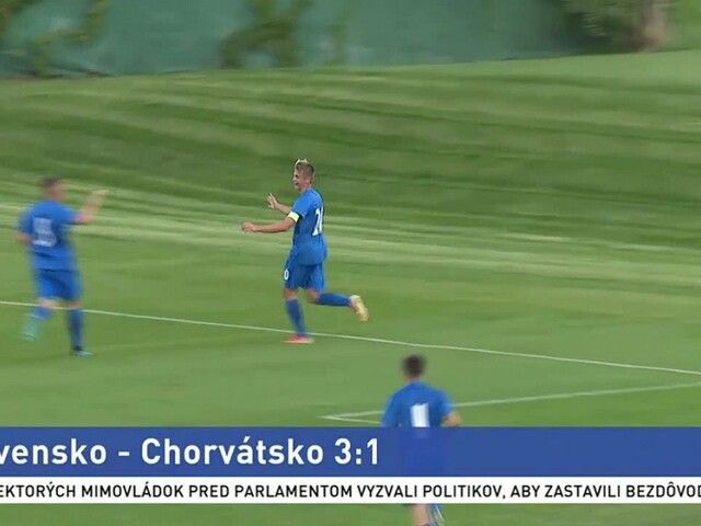 Mladším hráčom sa darilo viac, v zápase zdolali Chorvátov