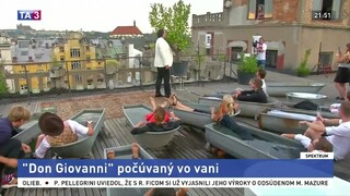 Gastronomický symbol Berlína / Don Giovanni počúvaný vo vani