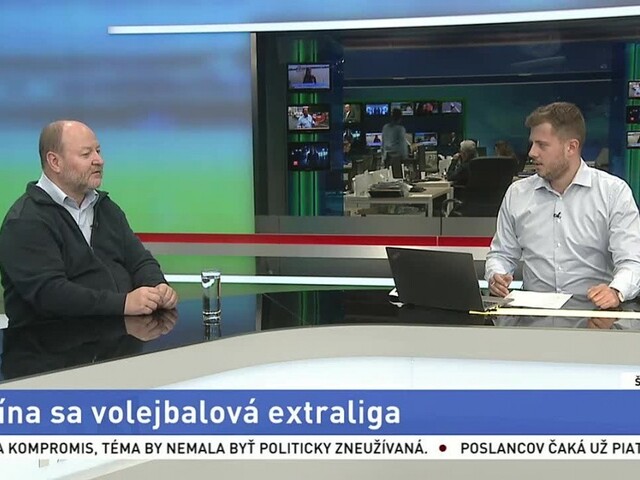 ŠTÚDIO TA3: Súťažný riaditeľ SVF Ľ. Stražay o volejbalovej extralige