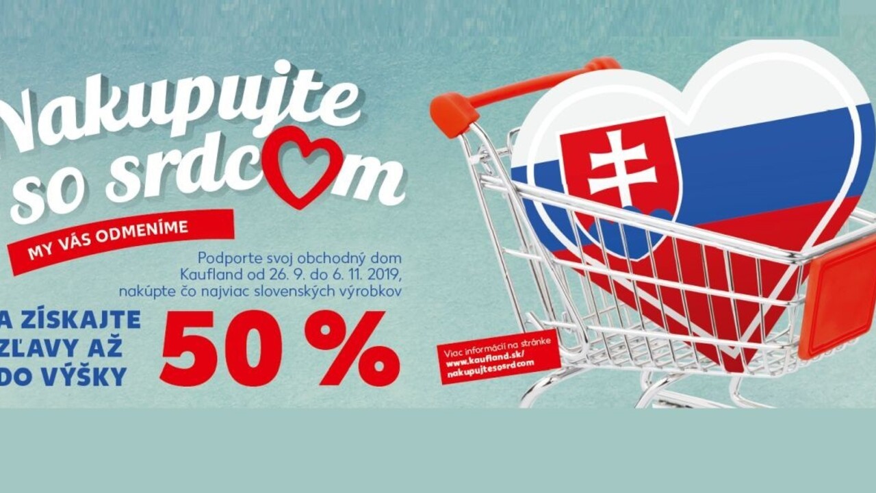Kaufland odmení zákazníkov predajní, kde sa nakupuje najviac slovenských výrobkov