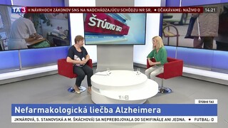 ŠTÚDIO TA3: M. Čunderlíková o Alzheimerovej chorobe