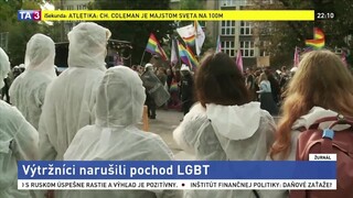 Útok na pochod LGBT museli zastaviť vodnými delami a slzotvorným plynom