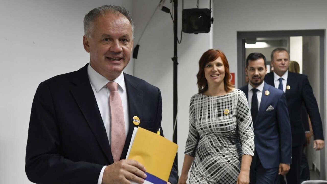 Smeru stačí povedať jasné nie, odkázal Kiska opozičným stranám
