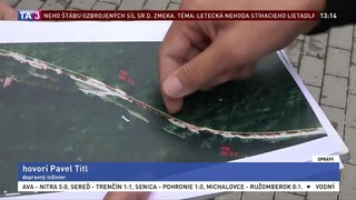 Nebezpečný úsek cesty v Košiciach ohrozuje železnicu i vodičov