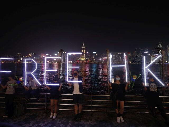 V Hongkongu zvolali protest, demokraciu žiada i žabiak Pepe