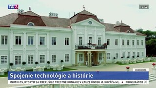 250-ročný kaštieľ sa zmenil na výstavisko technologických noviniek