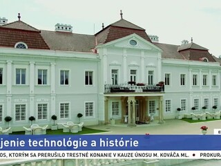 250-ročný kaštieľ sa zmenil na výstavisko technologických noviniek