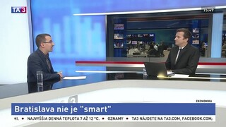 HOSŤ V ŠTÚDIU: M. Reguli o tom, prečo Bratislava nie je „smart“