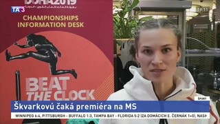 Škvarková sa chce na MS v Dauhe priblížiť k osobnému rekordu