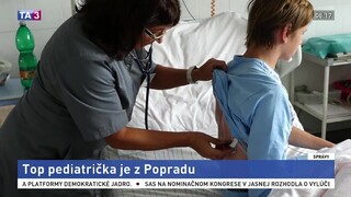 Kto je Top lekárka 2019 v odbore pediatria? Pochádza z Popradu