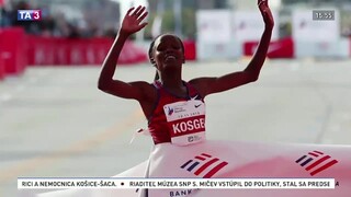 Nový svetový rekord v maratóne, Kosgeiová ho prekonala v Chicagu